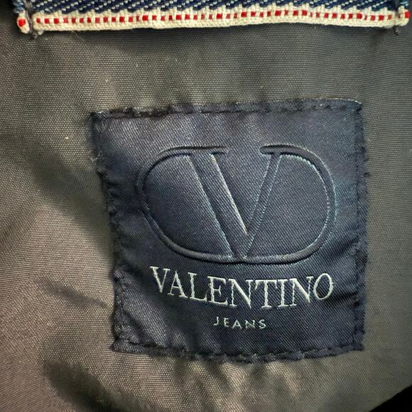 Valentino vtg bomber windbreaker jacket full zip men’s size 48 US medium M - Picture 9 of 16